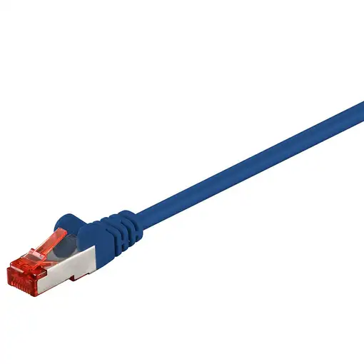 Goobay 95472 cable de red Azul 1 m Cat6 S/FTP (S-STP)