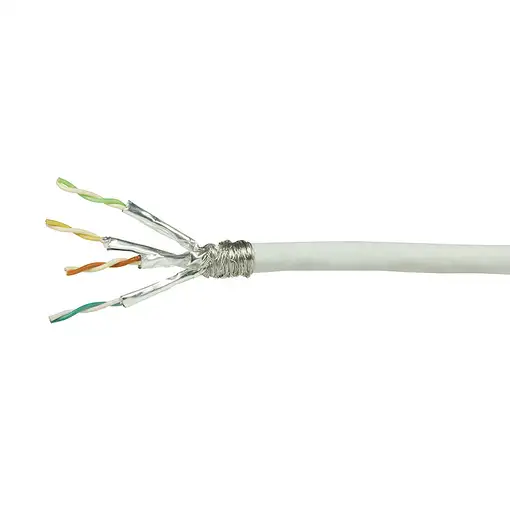 LogiLink CPV0054 cable de red Blanco 100 m Cat7 S/FTP (S-STP)