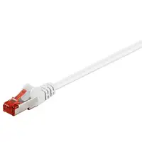 Goobay 95511 cable de red Blanco 3 m Cat6 S/FTP (S-STP)