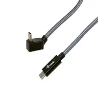 Equip 128421 Cable USB 3.2 Gen 2x2 C a conector C U, 1,0m, negro, M/M, PD240W, 4K/