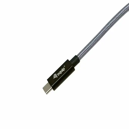 Equip 128421 Cable USB 3.2 Gen 2x2 C a conector C U, 1,0m, negro, M/M, PD240W, 4K/