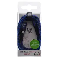 2GO 795949 cable de conector Lightning 1 m Azul