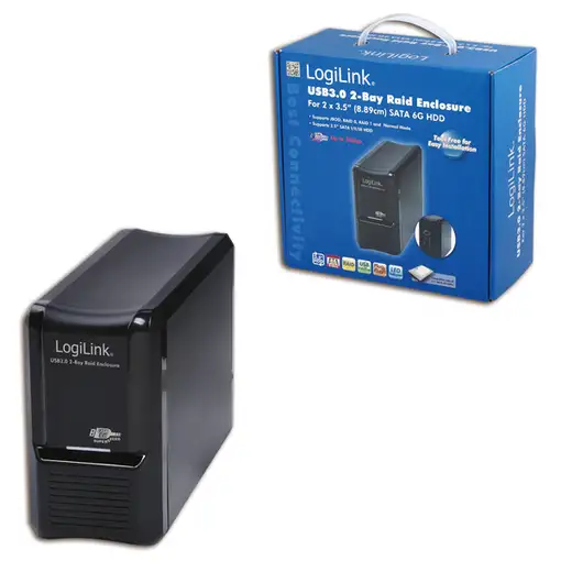 LogiLink UA0154 caja para disco duro externo 3.5\