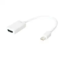 LogiLink CV0036B adaptador de cable de vídeo 0,15 m Mini DisplayPort HDMI tipo A (
