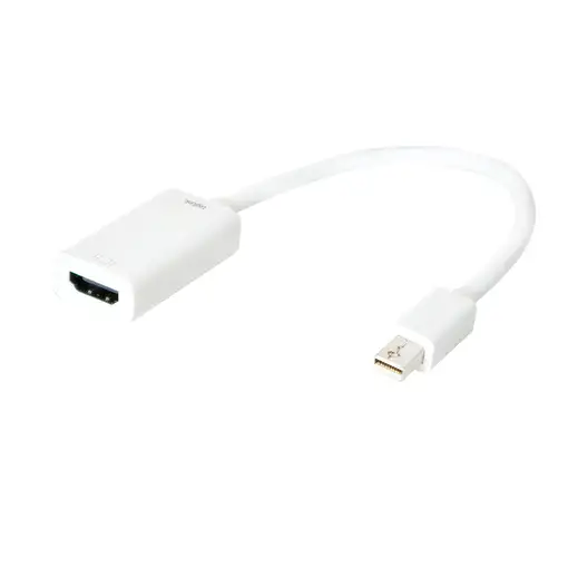 LogiLink CV0036B adaptador de cable de vídeo 0,15 m Mini DisplayPort HDMI tipo A (