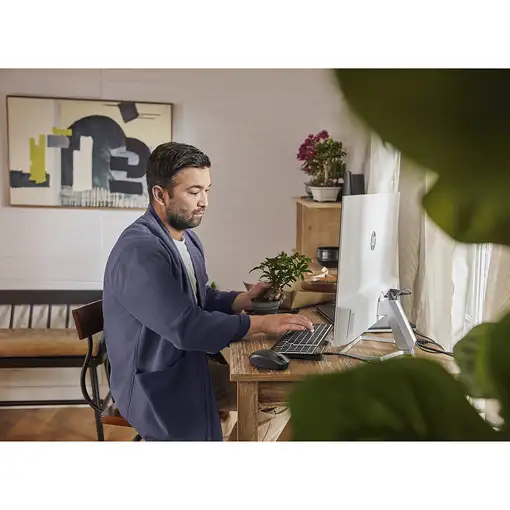 HP Series 5 27 inch FHD Monitor with Speakers - 527sa