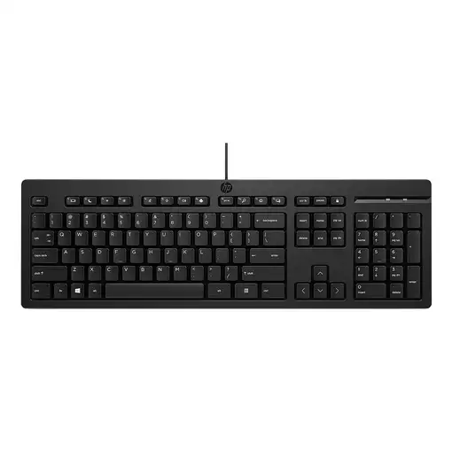 HP Teclado con cable 125