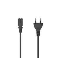 Hama 00223273 cable de transmisión Negro 1,5 m C7 acoplador