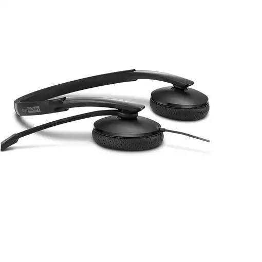 Lenovo 4XD1M39028 auricular y casco Auriculares Alámbrico Diadema USB Tipo C Negro