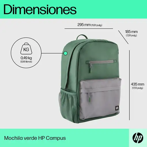 HP Mochila Campus verde