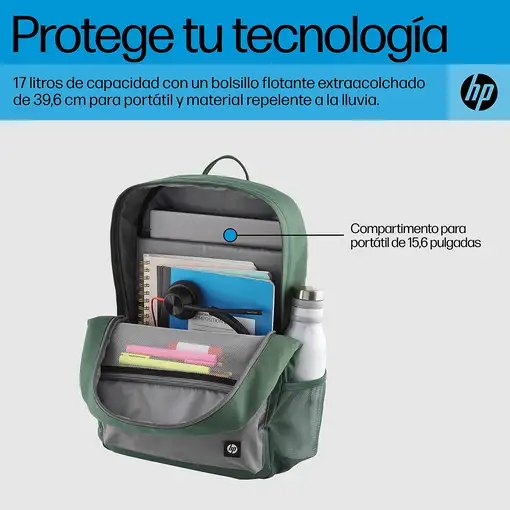 HP Mochila Campus verde