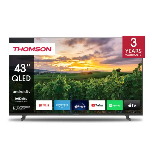 Thomson 43QA2S13 Televisor 109,2 cm (43\) 4K Ultra HD Smart TV Wifi Gris