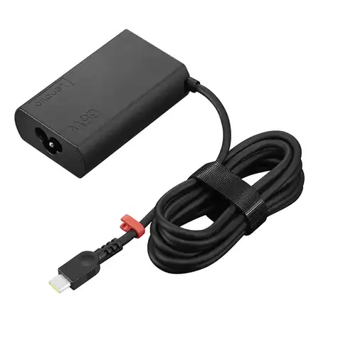 Lenovo 4X21R04793 adaptador e inversor de corriente Interior 65 W Negro