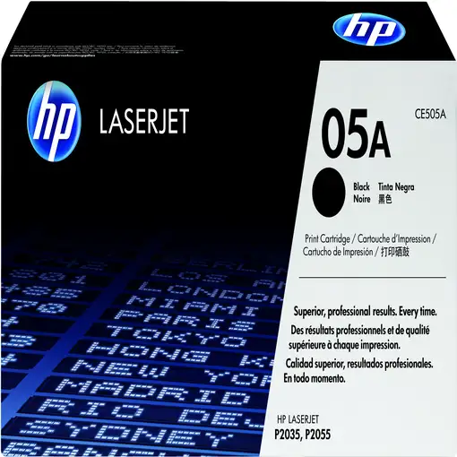 HP Cartucho de tóner original LaserJet 05A negro
