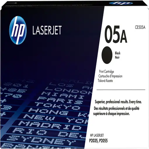 HP Cartucho de tóner original LaserJet 05A negro
