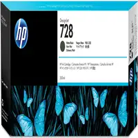 HP Cartucho de tinta DesignJet 728 negro mate de 300 ml