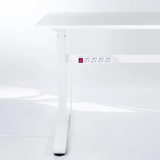 Nanocable Regleta de enchufes de 4 tomas con interruptor, 1.4 metros Blanca