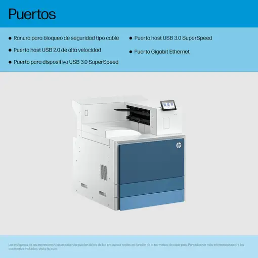 HP LaserJet Enterprise 8501dn Blanco y negro Impresora