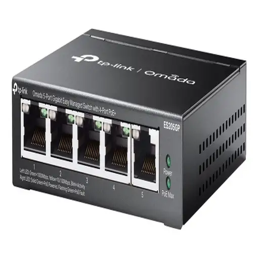 TP-Link Omada ES205G Gestionado Gigabit Ethernet (10/100/1000) Energía sobre Ether