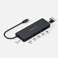 Approx APPC53 base para portátil y replicador de puertos USB 3.2 Gen 1 (3.1 Gen 1)