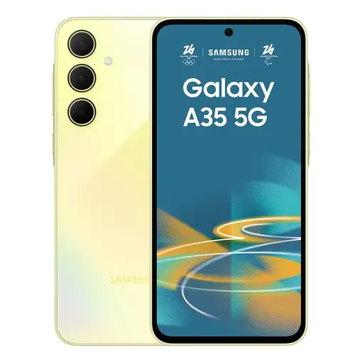 Smartphone Samsung Galaxy A35 5G Libre 256GB/8GB RAM amarillo SAMSUNG