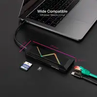 Nanocable 10.16.0801 base para portátil y replicador de puertos Alámbrico USB 3.2