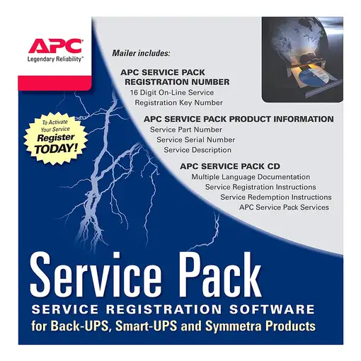 APC Service Pack 3 Year Extended Warranty 3 año(s)