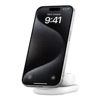 Belkin BoostCharge Auriculares, Smartphone Blanco USB Cargador inalámbrico Carga r
