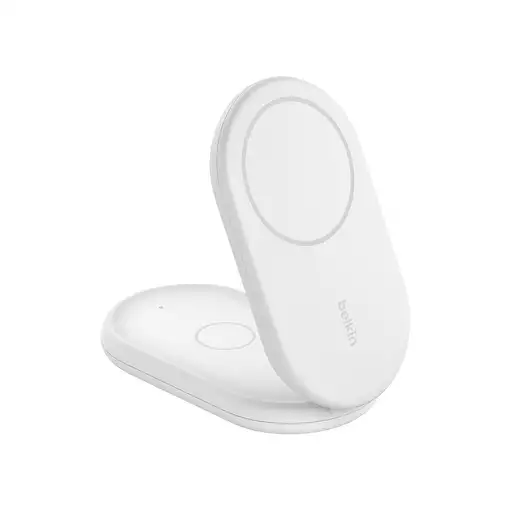 Belkin BoostCharge Auriculares, Smartphone Blanco USB Cargador inalámbrico Carga r