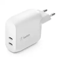 Belkin WCB006VFWH cargador de dispositivo móvil Smartphone, Tableta Blanco Corrien