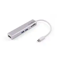 CoolBox miniDock USB-C Lite Alámbrico USB 3.2 Gen 1 (3.1 Gen 1) Type-C Blanco