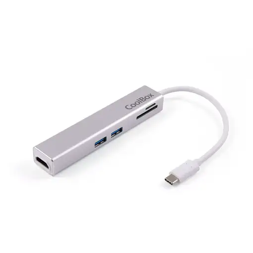 CoolBox miniDock USB-C Lite Alámbrico USB 3.2 Gen 1 (3.1 Gen 1) Type-C Blanco