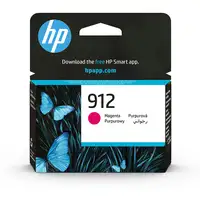 HP Cartucho de tinta Original 912 magenta