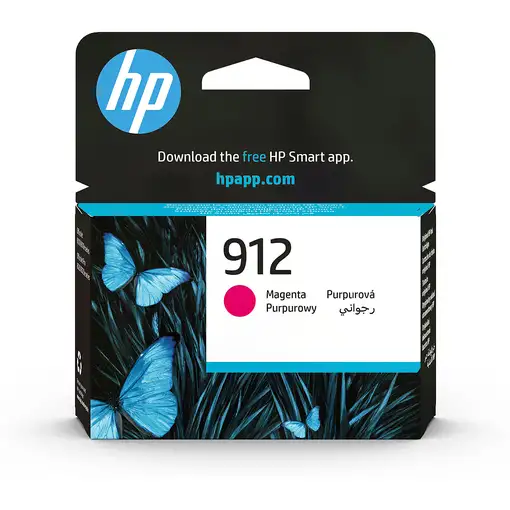HP Cartucho de tinta Original 912 magenta