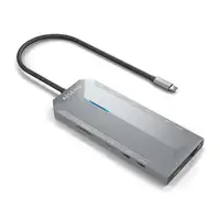 AISENS USB-C Dock 12 En 1, USB-C A 2xHDMI, 1xRJ45, 3xUSB-A, 2xUSB-C, 1xUSB-C PD, 1