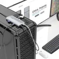 AISENS USB-C Dock 12 En 1, USB-C A 2xHDMI, 1xRJ45, 3xUSB-A, 2xUSB-C, 1xUSB-C PD, 1