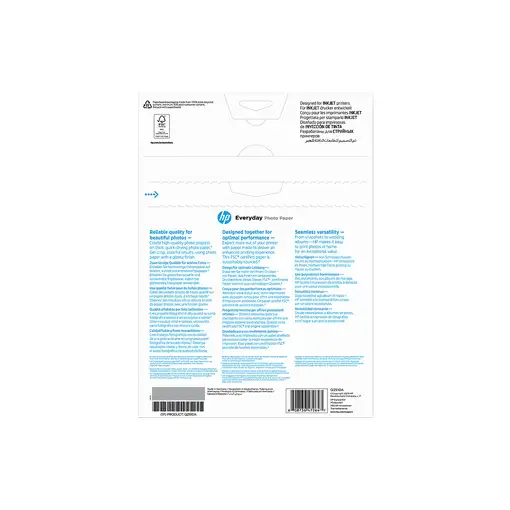 HP Papel fotográfico Everyday, brillante, 200 g/m2, A4 (210 x 297 mm), 100 hojas