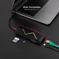 Nanocable 10.16.0901 base para portátil y replicador de puertos Alámbrico USB 3.2