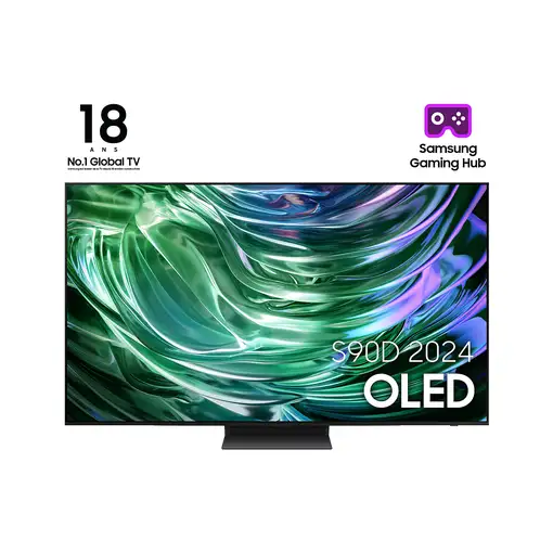 Televisor OLED 65'' 4K Ultra HD Negro Smart TQ65S90DATXXC SAMSUNG