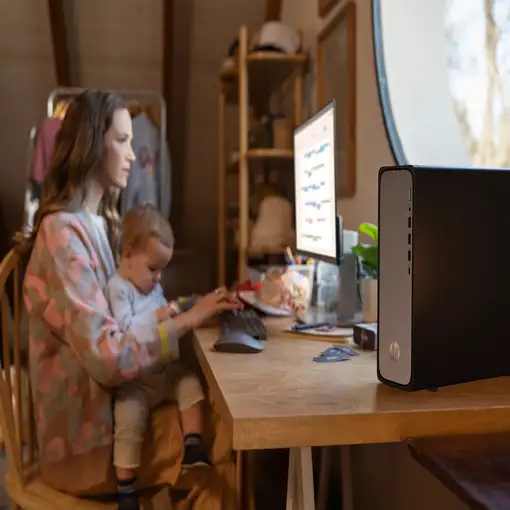 HP Slim Desktop S01-pF2034ns Intel® Core™ i3 i3-12100 8 GB DDR4-SDRAM 512 GB SSD W