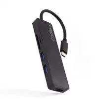 CoolBox miniDock USB-C Lite 2 USB 3.2 Gen 1 (3.1 Gen 1) Type-C Negro