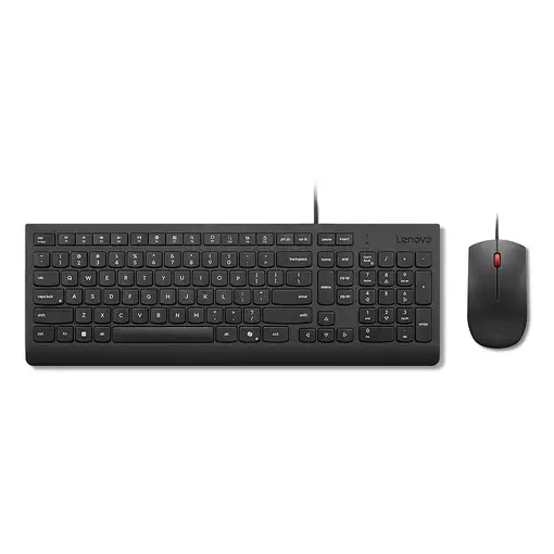 Lenovo 4X31R64414 teclado Ratón incluido Universal USB Alemán Negro