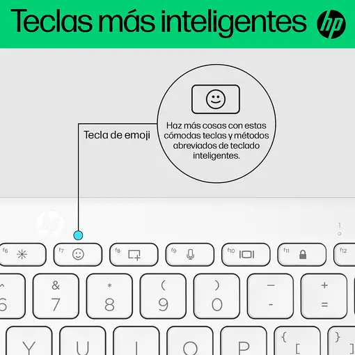 HP Teclado multidispositivo compacto 350 con Bluetooth