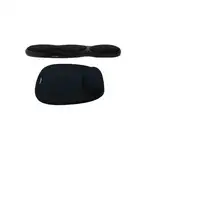 Kensington Reposamuñecas espuma ratón negro