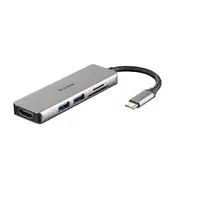D-Link DUB-M530 base para portátil y replicador de puertos Alámbrico USB 3.2 Gen 1