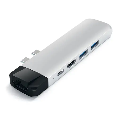 Satechi ST-TCPHES base para portátil y replicador de puertos USB 3.2 Gen 1 (3.1 Ge