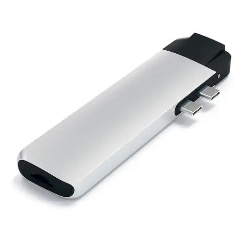 Satechi ST-TCPHES base para portátil y replicador de puertos USB 3.2 Gen 1 (3.1 Ge