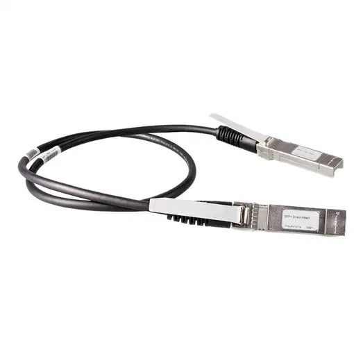 HPE Aruba Networking JD095C Cable de fibra óptica e InfiniBand 0,65 m SFP Negro