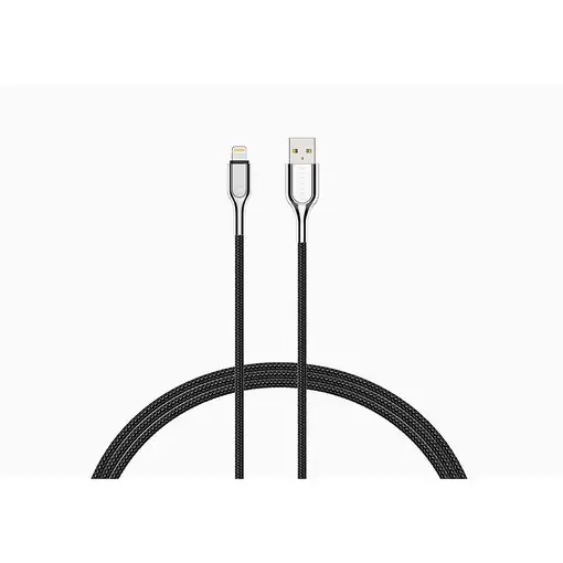 Cygnett Lightning - USB-A 3 m Acero inoxidable, Blanco