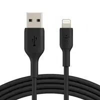 Belkin CAA001BT1MMG cable de conector Lightning 1 m Negro
